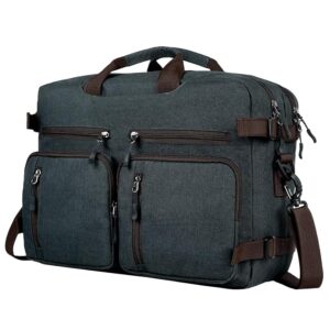 Laptop Bag For Men - Convertible Backpack For Office And Travel (Multi Colour - Oxford Fabric)