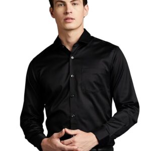 Men's Wrinkle-Resistant Regular Fit Cotton Formal Shirt